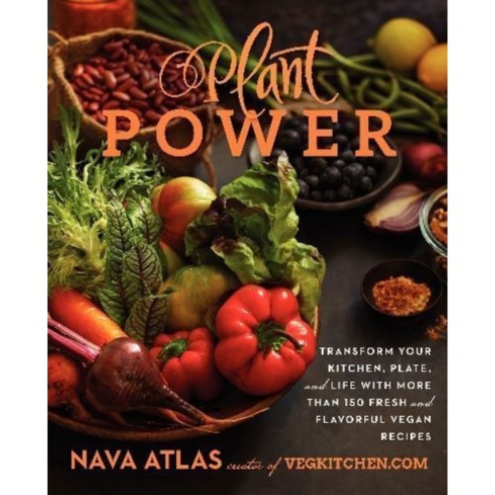 Plant Power Nava Atlas Vegan Cookbook Hardcover 2014 150+ Recipes 9780062273291
